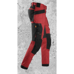 Spodnie SNICKERS Workwear 6241, stretch, Chilli Red